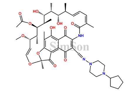 Rifapentine Quinone | CAS No- NA | Simson Pharma Limited