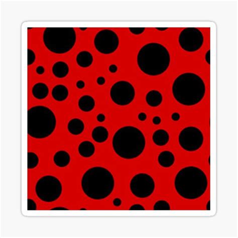 "Ladybug Spots Print" Sticker for Sale by serpentsky17 | Redbubble