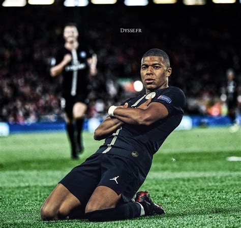 Kylian Mbappé - Wallpaper - Fond d'écran - PSG - Paris Saint-Germain # ...