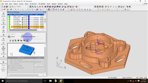 Cimatron Tutorial 1 By NurAlim - YouTube