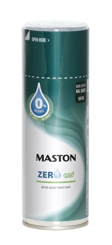 Maston Spray Paint Zero Dark Green RAL6005 400ml – Sprayster
