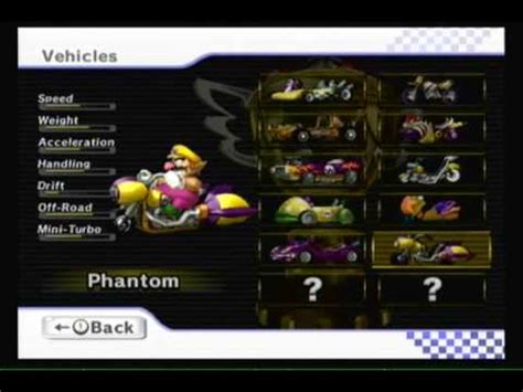 Mario Kart Wii - Unlockables - Bikes & Karts - YouTube