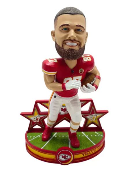 FOCO TRAVIS KELCE Kansas City Chiefs Superstar Series Bobblehead, 8 Inch, Nib $43.95 - PicClick