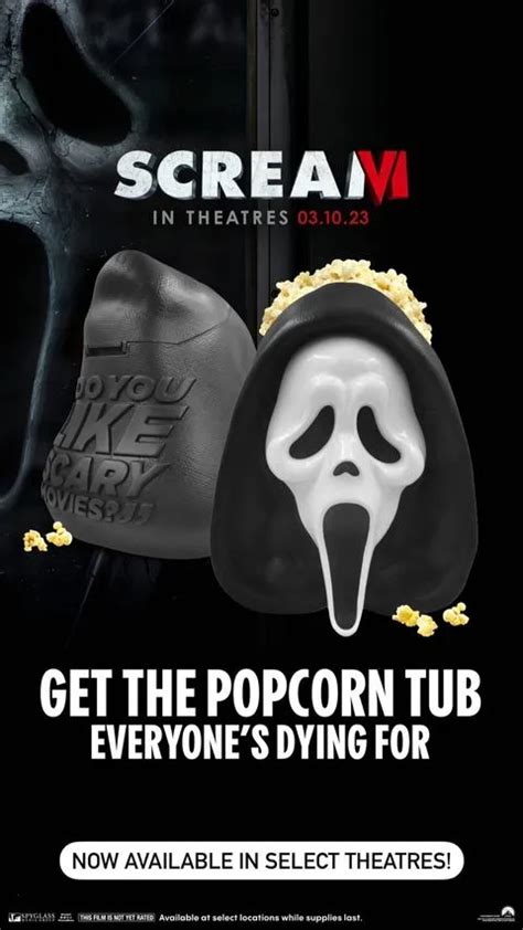 'Scream' Popcorn Bucket: Where To Buy the 'Scream' Popcorn Bucket | The Mary Sue