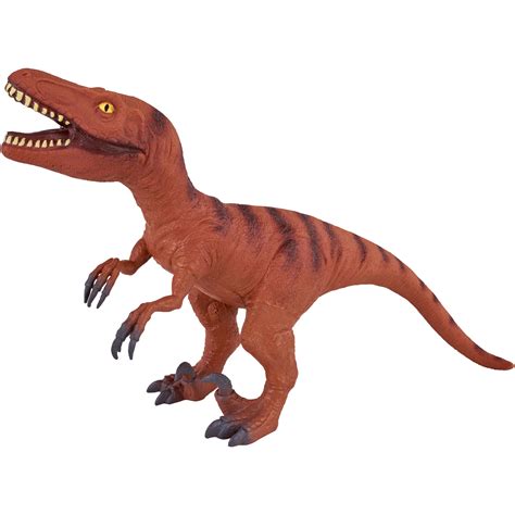 Adventure Force Soft Raptor Dinosaur Toy, Red, Designed for Ages 3 and ...