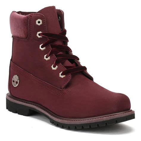 Lyst - Timberland Womens Jewels Pack Red Port 6 Inch Boots in Red