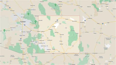 Cities and Towns in Cochise County, Arizona – Countryaah.com