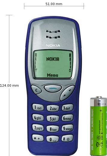 Nokia 3210 specifications and reviews