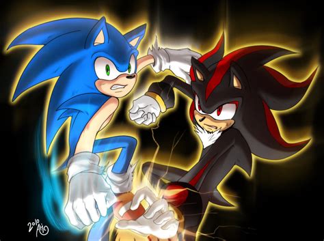 Twin Attack - Shadow The Hedgehog Fan Art (30555489) - Fanpop