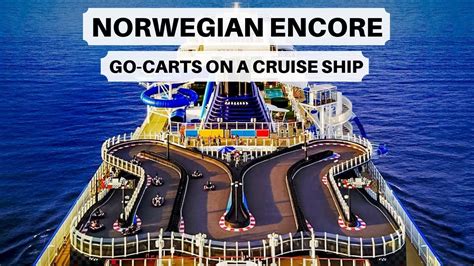 Norwegian Cruise Ship Go Kart - Cruise Gallery