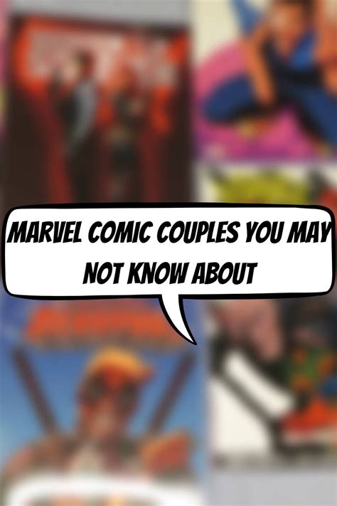 Marvel Comic Couples You May Not Know About – The Comic Book Sanctum