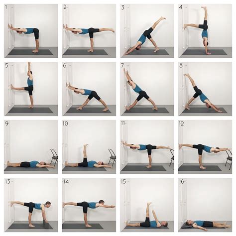 Yoga Poses On Wall | Rose Blog