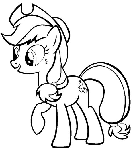 My Little Pony Applejack Drawing