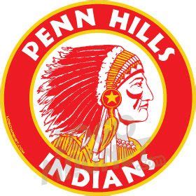 PENN-HILLS-INDIANS.jpg Custom Car Magnet - Logo Magnet