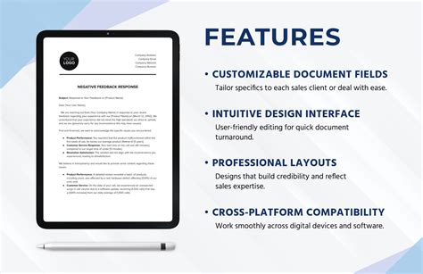 Negative Feedback Response Template in Word, PDF, Google Docs - Download | Template.net