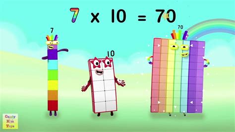 Numberblocks 7 Times Table Trick | learn to count | Educational Math ...