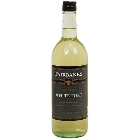 Fairbanks Vintner's Collection white port wine of California, 18%750ml - Wine - Alcohol Cooler ...