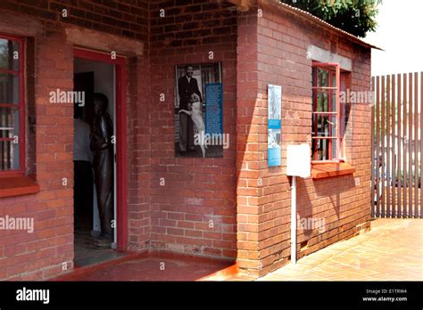 Nelson Mandela's old House in Soweto, Johannesburg, South Africa Stock Photo - Alamy