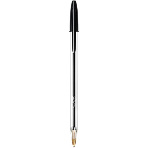 BIC Cristal Medium - Stylo à bille - noir - 1 mm - moyen Pas Cher | Bureau Vallée