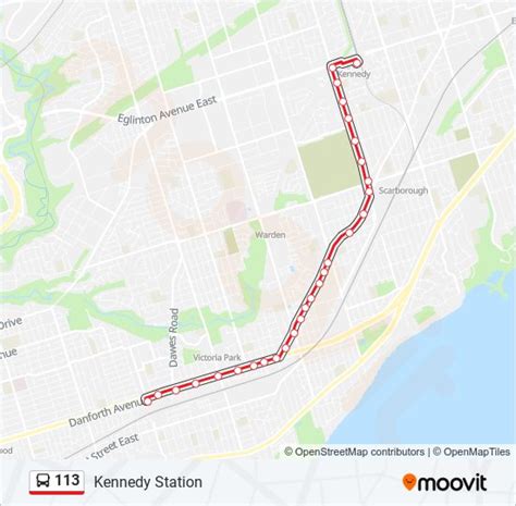 113 Route: Schedules, Stops & Maps - Kennedy Station (Updated)