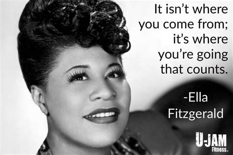 U-JAM Fitness® on Instagram: “Today’s inspiration ️ #EllaFitzgerald #UJamFitness # ...