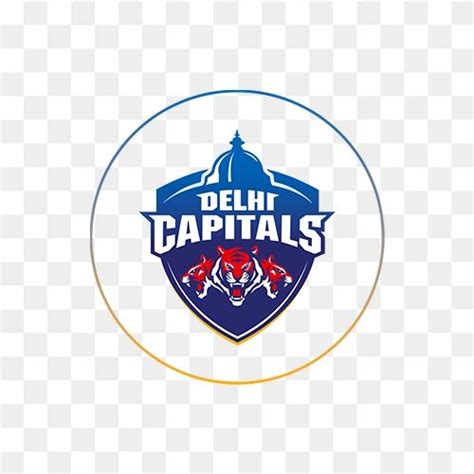 Delhi capitals logo HD PNG with Transparent Background | ? logo, Png, Transparent background