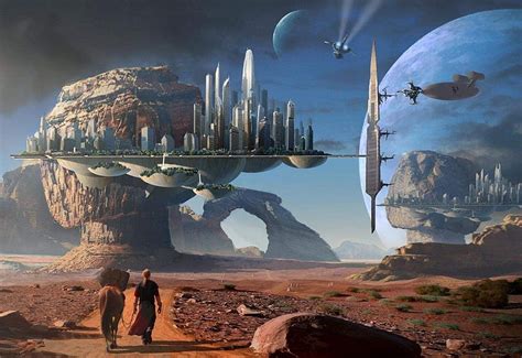 Space City, girls, fantasy, anime, animals, HD wallpaper | Peakpx