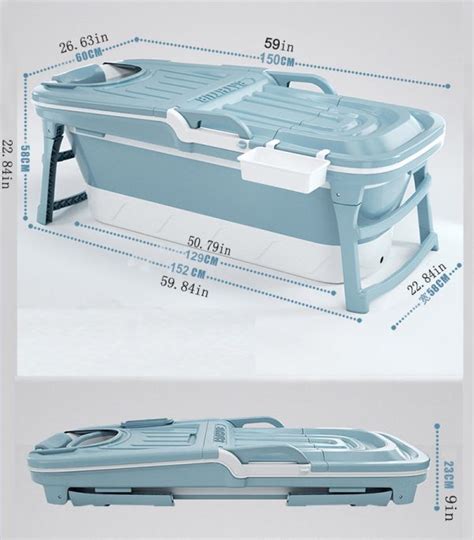 Folding bathtub portable bathtub for adults