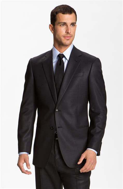 Armani Collezioni 'Giorgio' Trim Fit Wool Suit | Nordstrom