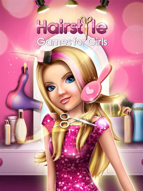 App Shopper: 3D Hairstyle Games for Girls: Stylish Hair Salon (Lifestyle)