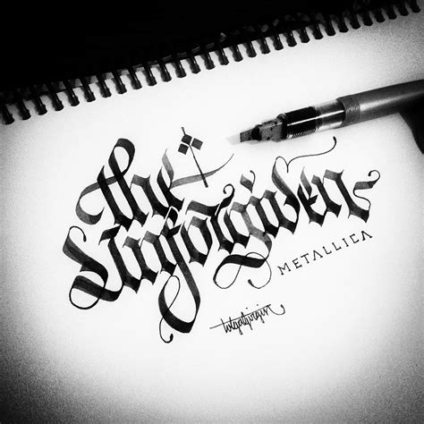 Gothic Calligraphy&Lettering :: Behance