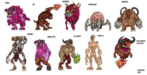 Doom: Demons by HellraptorStudios on DeviantArt | Doom demons ...