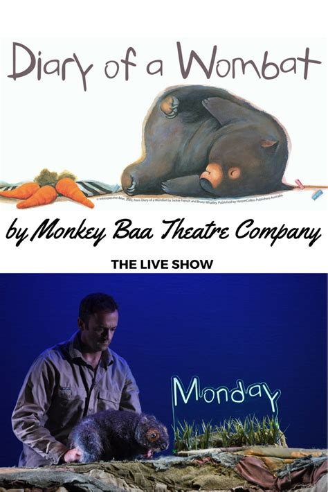 Diary of a Wombat by Monkey Baa Theatre Company - Adventure, baby!