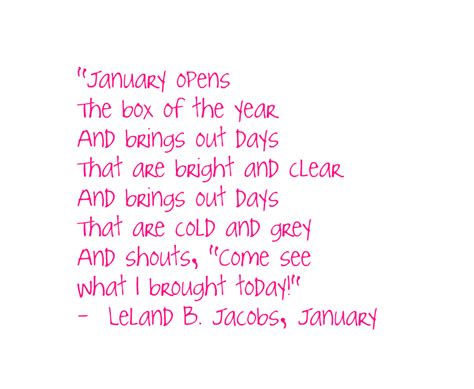 January Poems And Quotes. QuotesGram