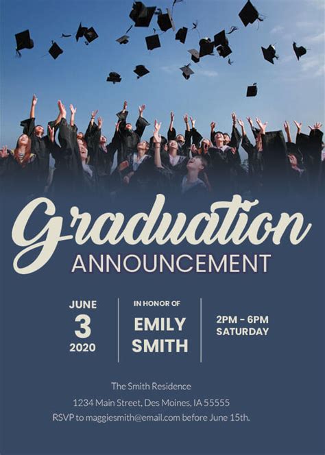 10+ Graduation Announcement Template in Photoshop Free Download | room surf.com