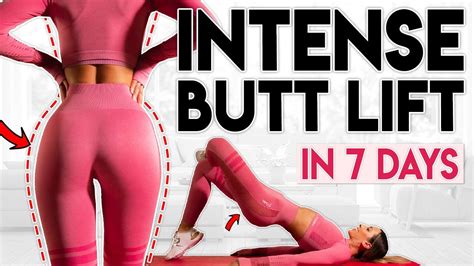 INTENSE BUTT LIFT in 7 Days (shape your butt) | 10 minute Workout - YouTube