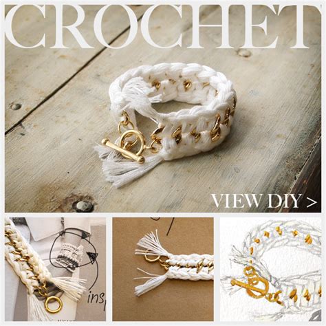 DIY Crochet Bracelet