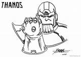 What Colour Is Thanos  Infinity Gecko Waldo Harvey sketch template
