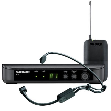 Shure BLX4 Single Channel Wireless Receiver With Frequency QuickScan ...