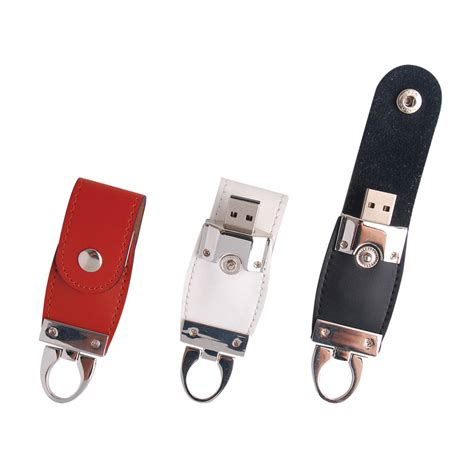 Leather USB Flash Drive/Thumb Drive - YG Corporate Gift