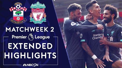 Southampton v. Liverpool | PREMIER LEAGUE HIGHLIGHTS | 8/17/19 | NBC ...