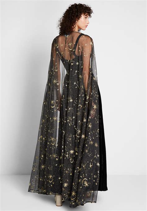 Celestial Occasion Velvet Maxi Dress Black | ModCloth | Black maxi dress, Pretty dresses, Cute ...