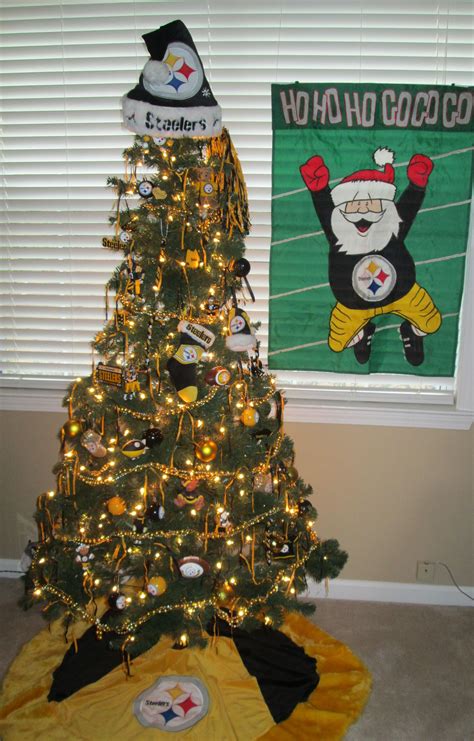 Is it Christmas yet?? Christmas Ideas, Christmas Tree, Pittsburgh Sports, Steelers Fan, Steeler ...