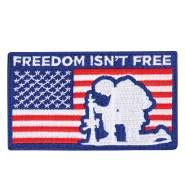 Rothco Iron On/ Sew On Embroidered US Flag Patch