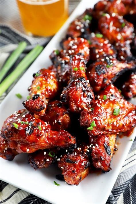 Crispy Korean BBQ Chicken Wings_7073 | Cake 'n Knife