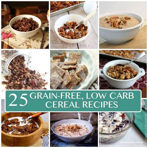 Best Low Carb Grain-Free Cereal Recipes | All Day I Dream About Food