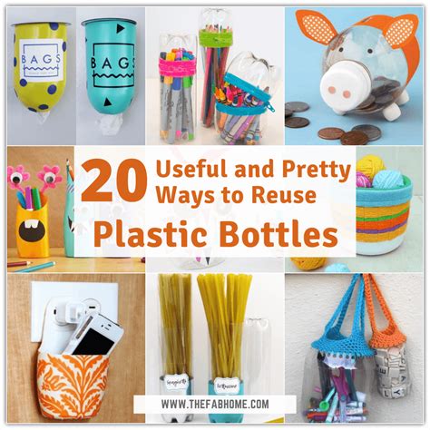 20 Useful Ways to Reuse Plastic Bottles for the Home