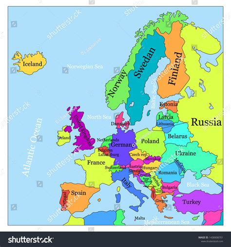 Political Europe Wall Map, 50% OFF | www.micoope.com.gt