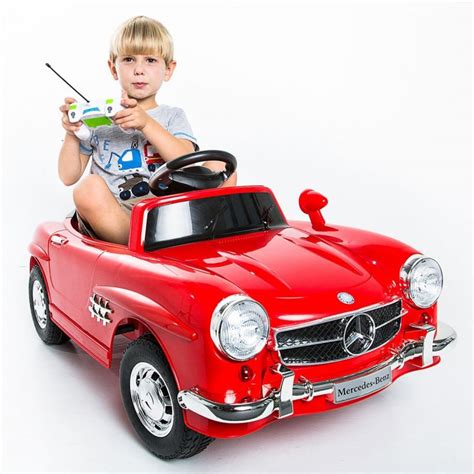 RED Mercedes Benz 300sl Amg Rc Electric Toy Kids Baby Ride on Car ...