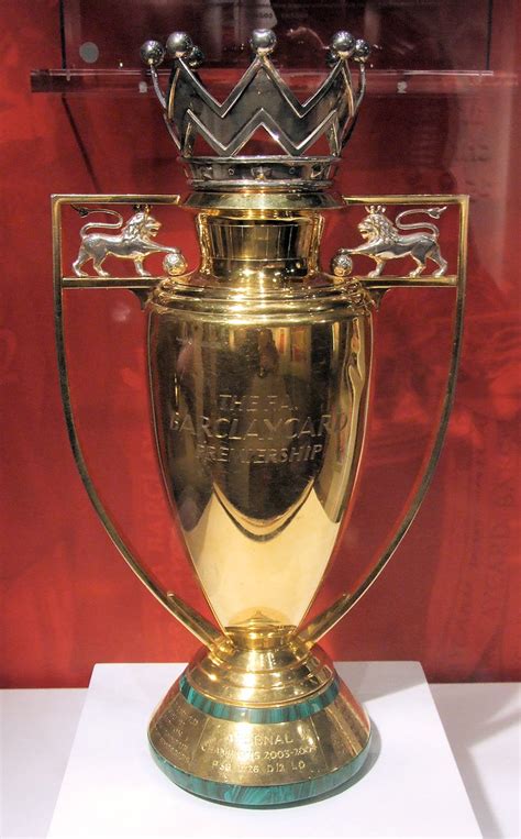 Premier League Trophy 2003 - 04 | Arsenal won the Premier Le… | Flickr